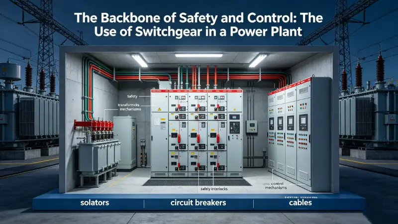 Tulang Punggung Keselamatan dan Pengendalian: Penggunaan Switchgear di Pembangkit Listrik