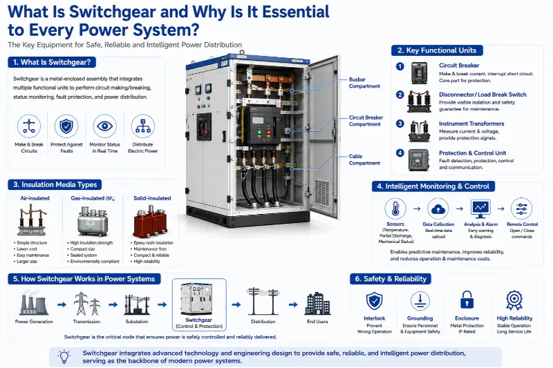 Mengapa Switchgear Merupakan Node Kunci dalam Sistem Tenaga Modern?