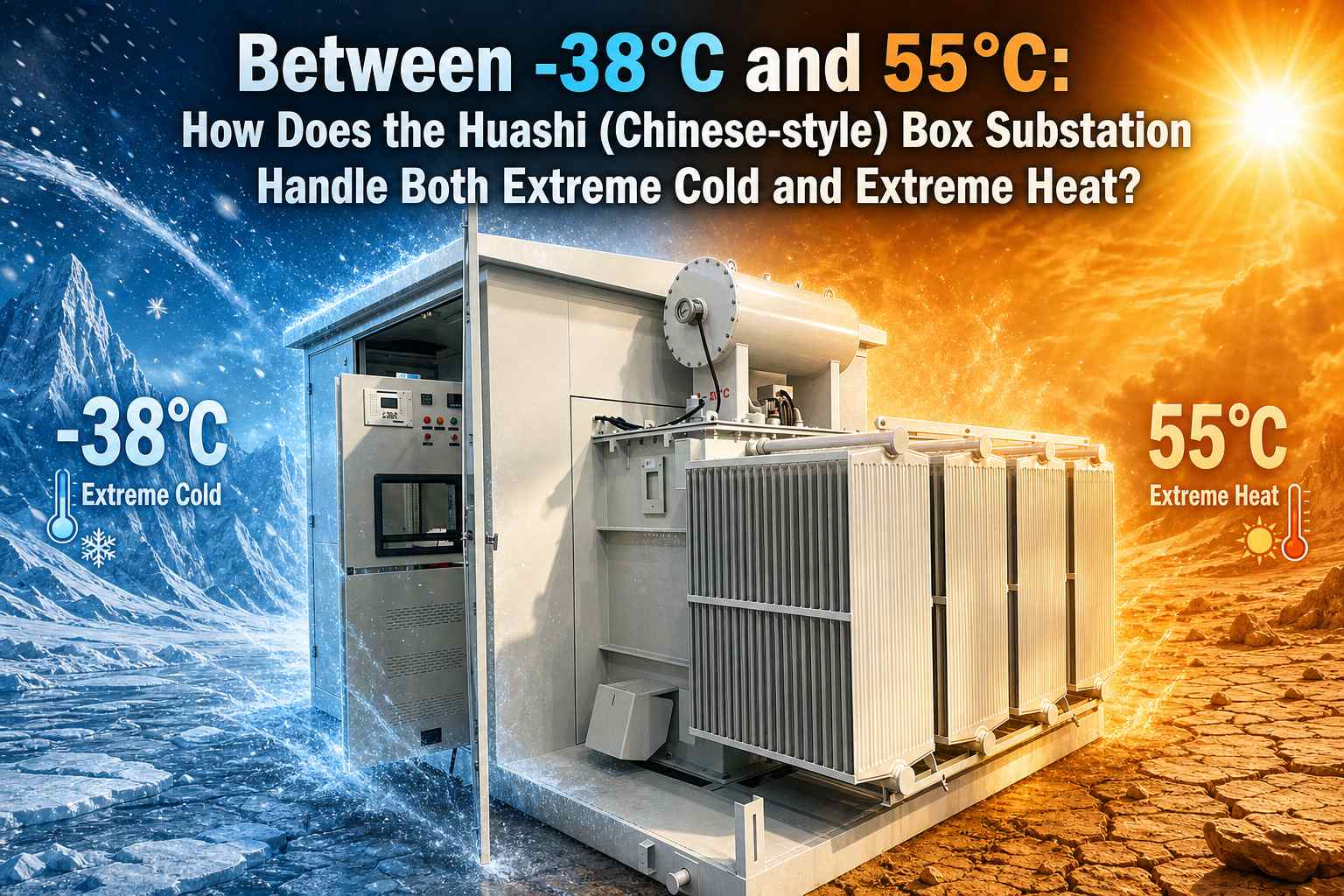 Antara -38°C dan 55°C: Bagaimana Cara Kerja Gardu Induk Kotak Huashi (gaya Tiongkok)